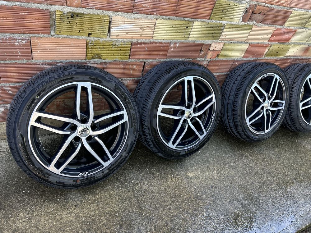 Продавам джанти 17” 5x100 с летни гуми, добро състояние.