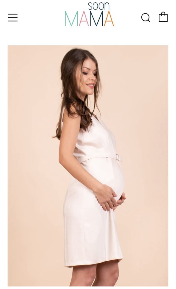 Soon mama рокля за бременни