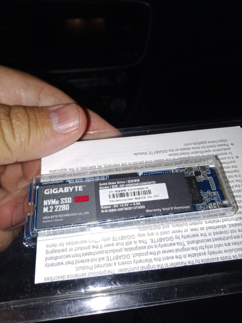 Продам ssd m2 -256 gb