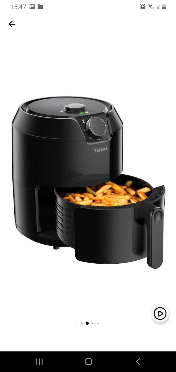 Friteuza fara ulei Tefal Easy Fry Classic XL EY201815, 1.2Kg, 1500 W,