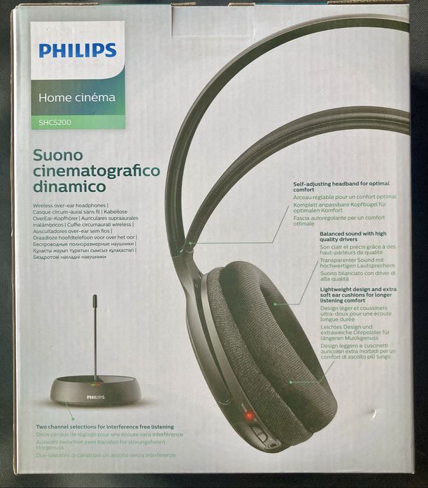 Casti Philips Home Cinema/TV SHC5200