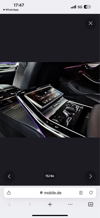 Vand Audi A8 impecabil recent adus din Germania