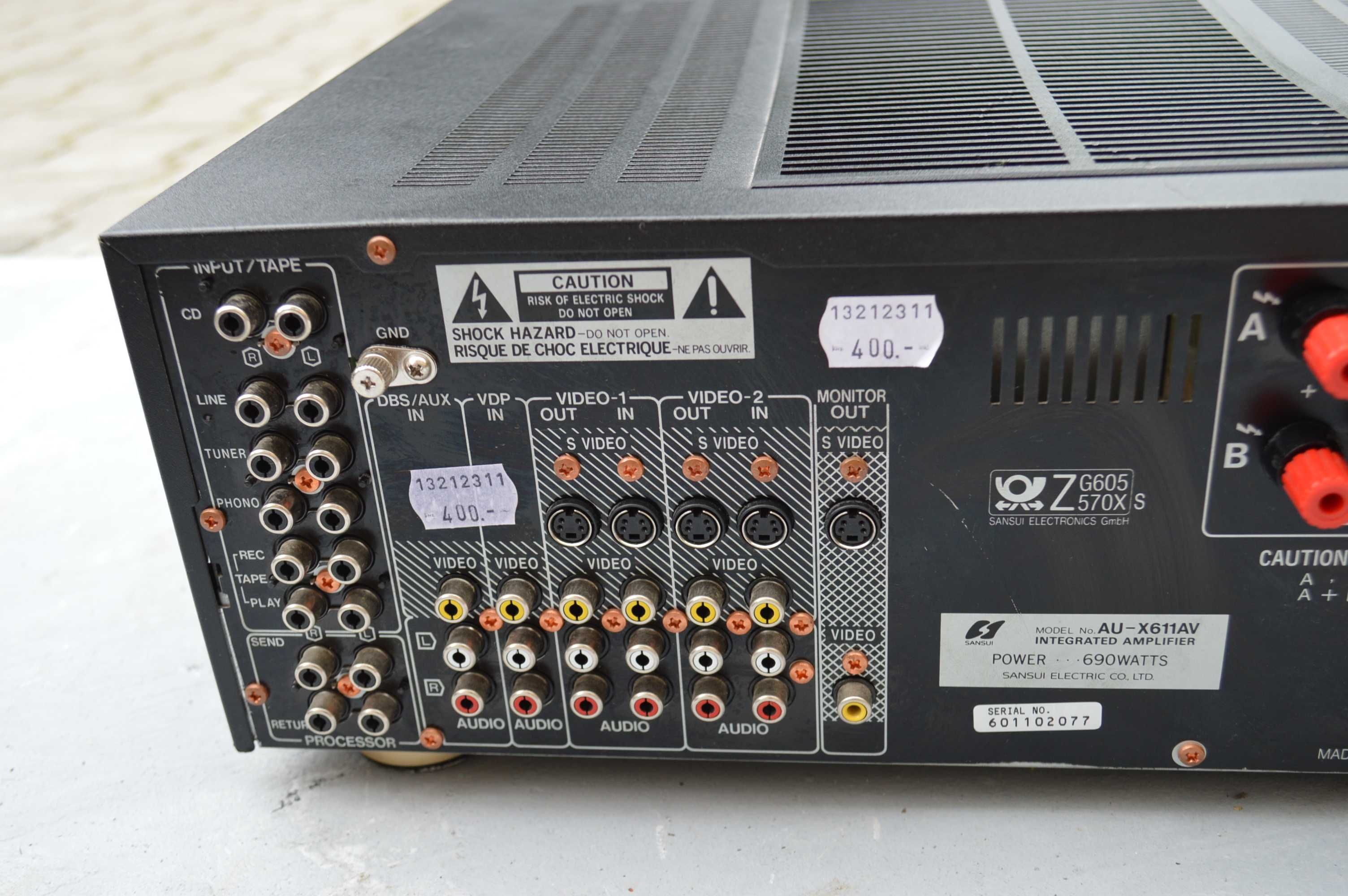 Amplificator Sansui AU X 611 AV