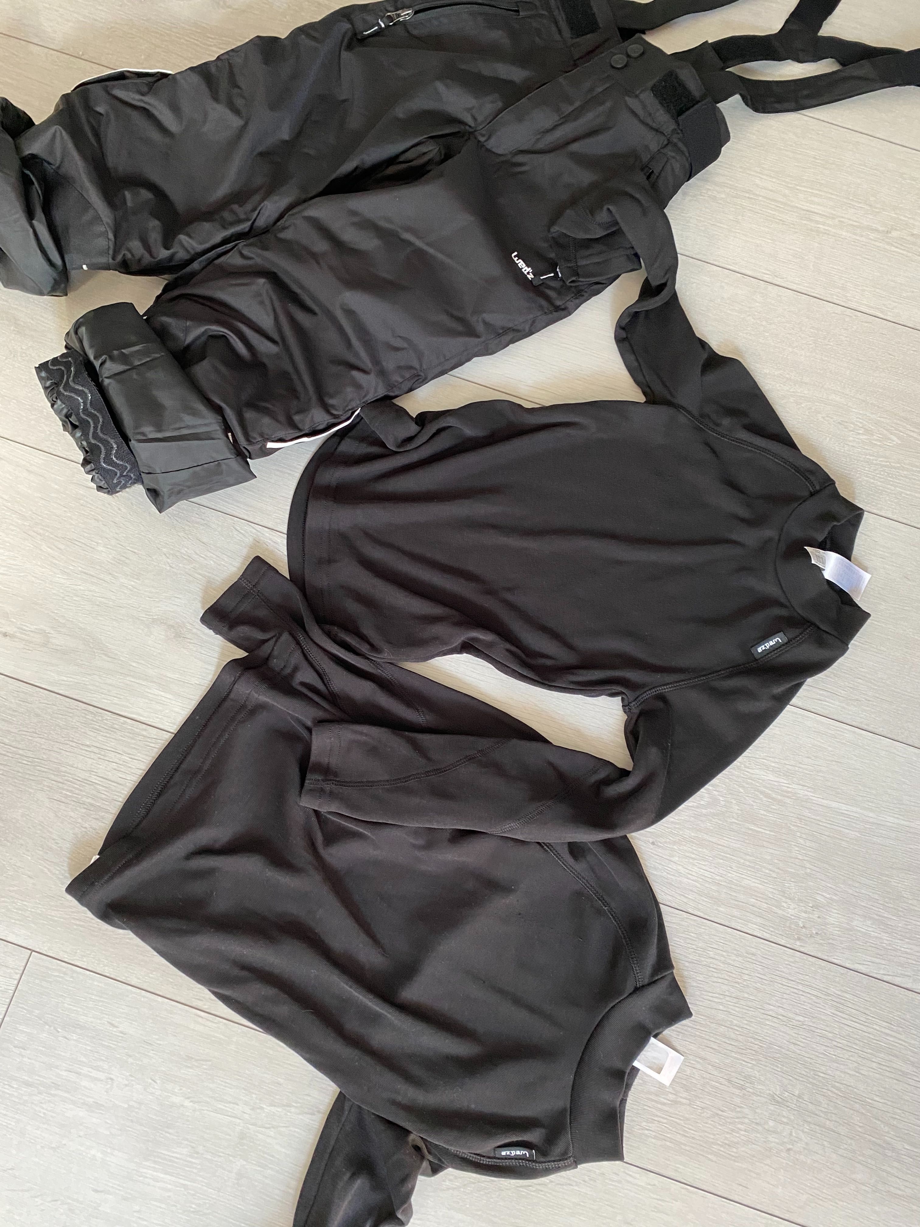 Pantaloni si bluza schi Decathlon 8ani