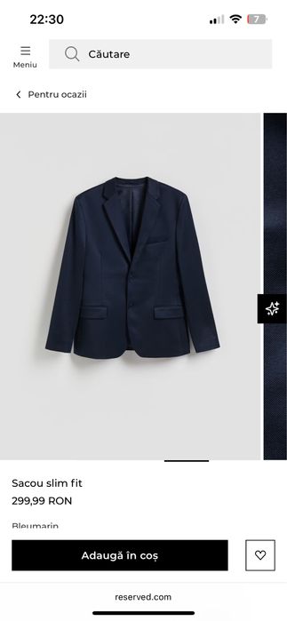 Costum Barbati Albastru