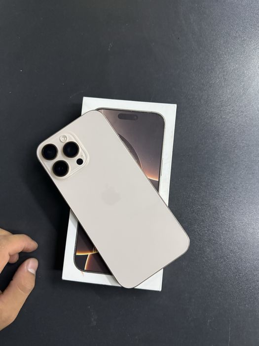 iPhone 16 Pro Max 256 Kafolai bor