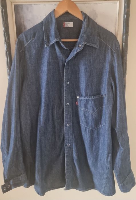 POLO RALPH LAUREN оригинална риза + LEVI'S оригинална дънкова риза