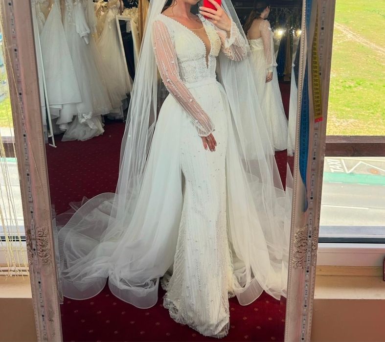 Rochie de mireasă sirenă