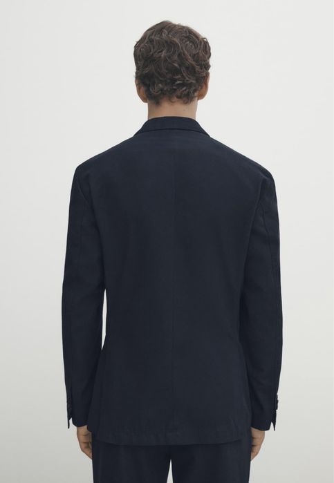 Costum Massimo Dutti, bleumarin