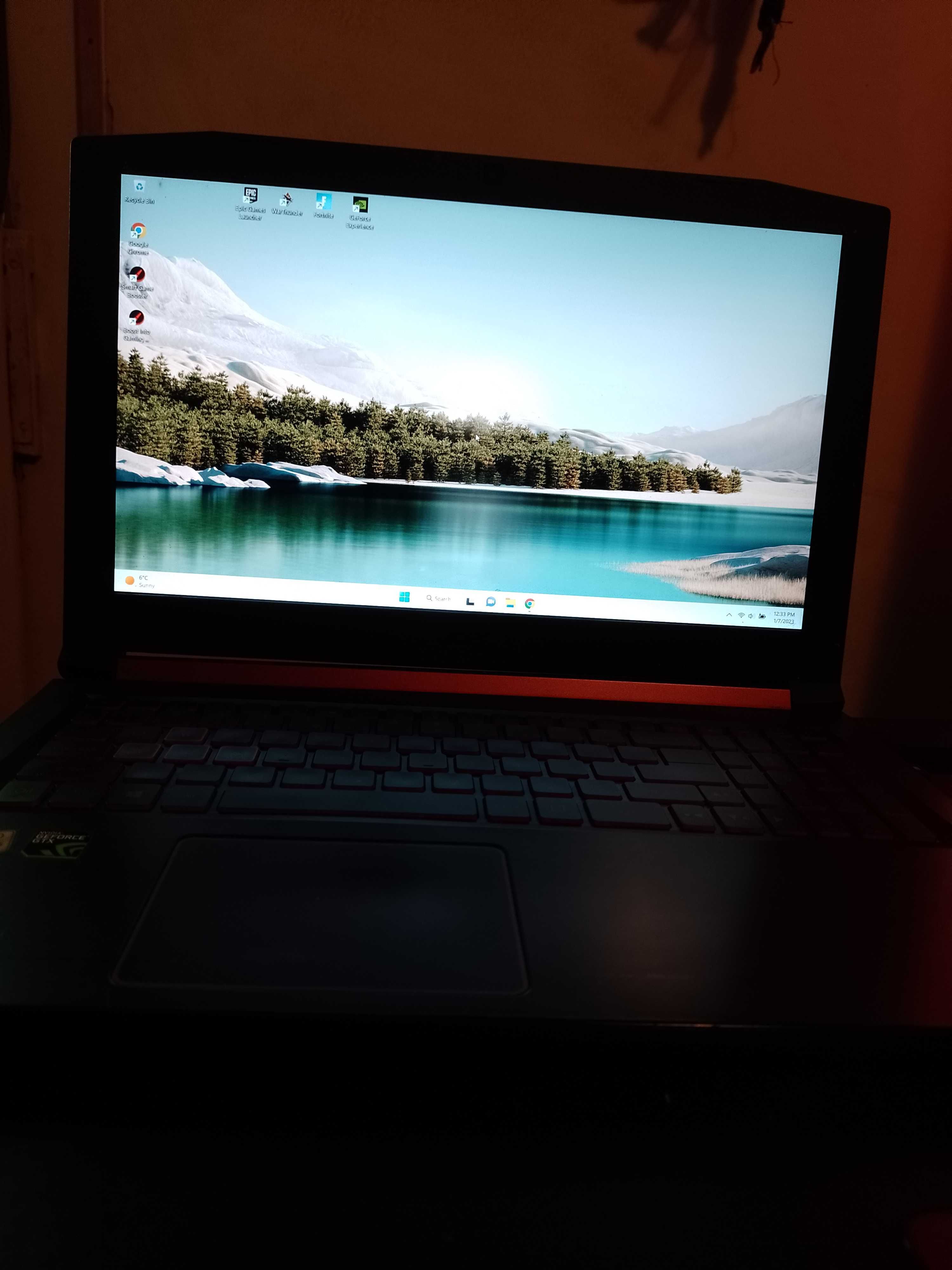 acer nitro5  video4g ssd500g gen8 16 g ram