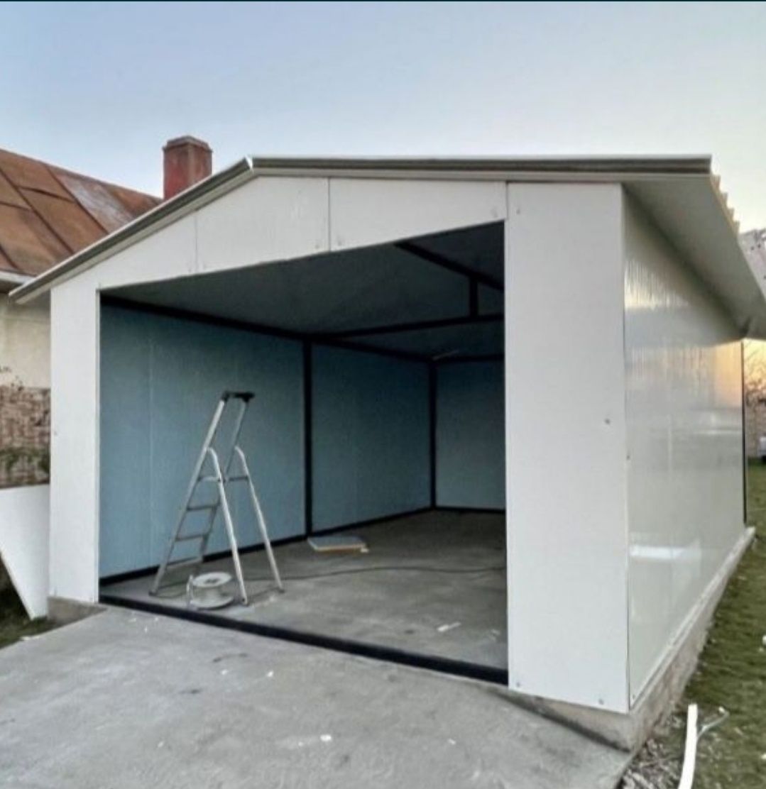 Vând hala 10x20x4  4400 de euro fac confecționez hale metalice orice m