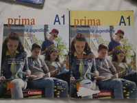Учебник и учебна тетрадка по немски език PRIMA A1,