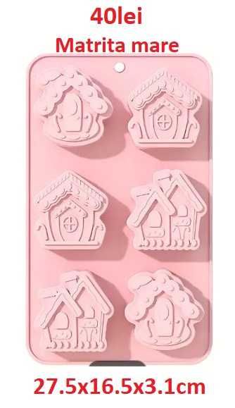 Matrite din Silicon pentru Craciun part 2 – wax melts