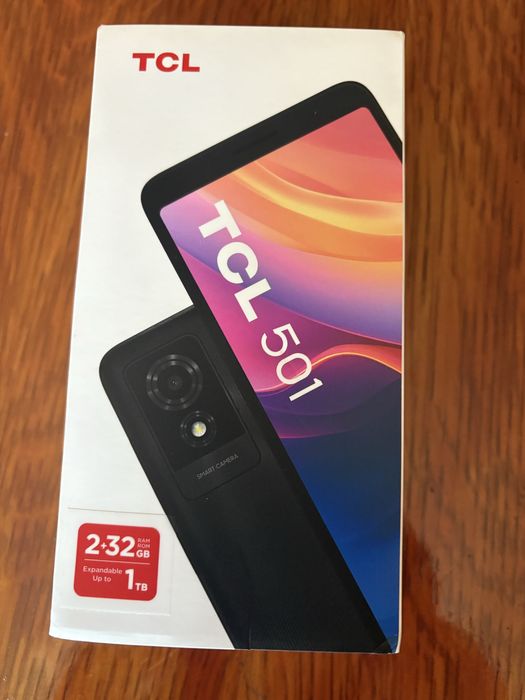 Telefon mobil TCL 501, 2GB RAM, 32GB, 4G, Black