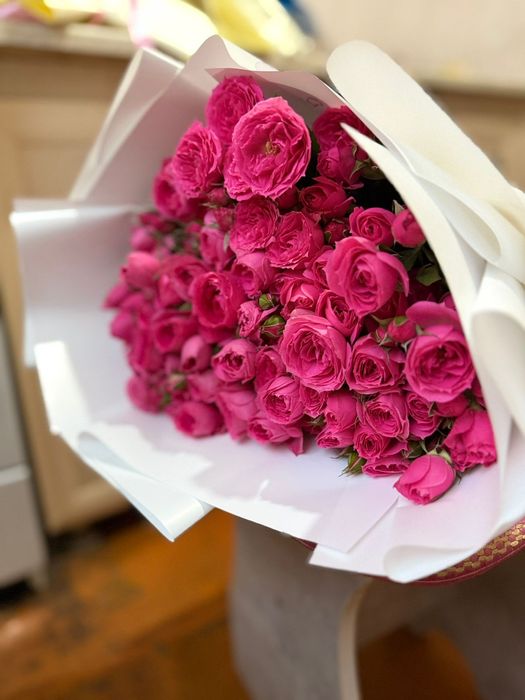 Свежий букет, розвый