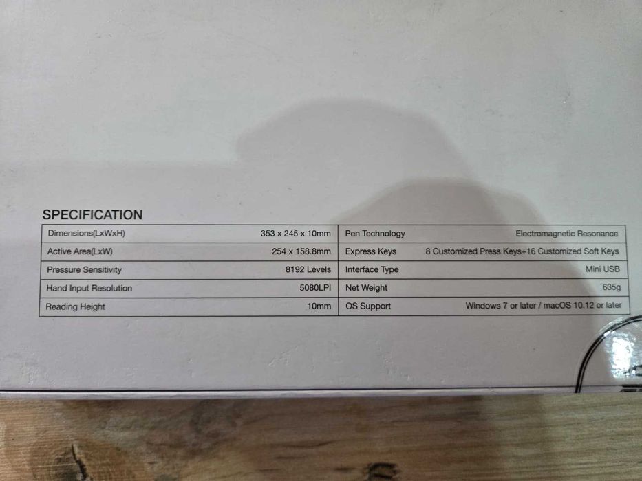 Tableta Grafica Huion Inspiroy H610PRO V2 SIGILATA