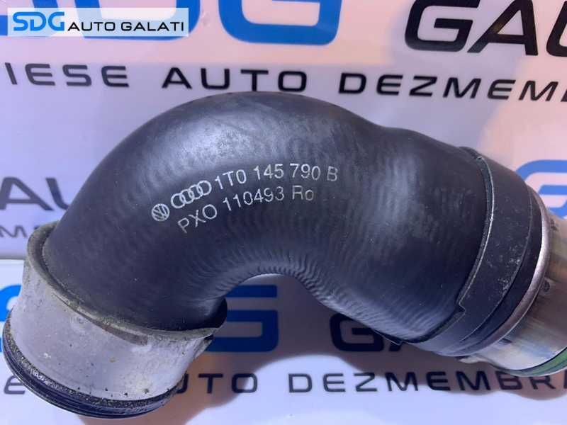 Furtun Presiune Aer Radiator Intercooler Turbo Turbina Turbosuflanta Skoda Superb 2 1.9 TDI BXE 2004 - 2013 Cod 1T0145790B [D0132]