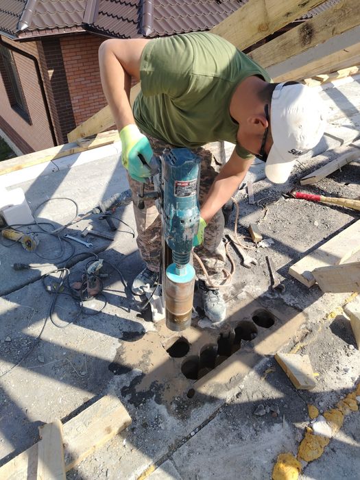 Алмазный бурение сверления отверстия в Астане.