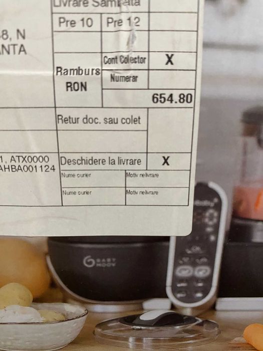 vand aparat baby moov XL 500 ron