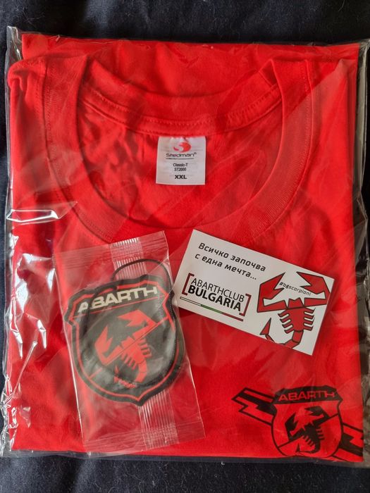 [ ABARTH CLUB BULGARIA ] T-shirt - Фенска тениска + персонализиране