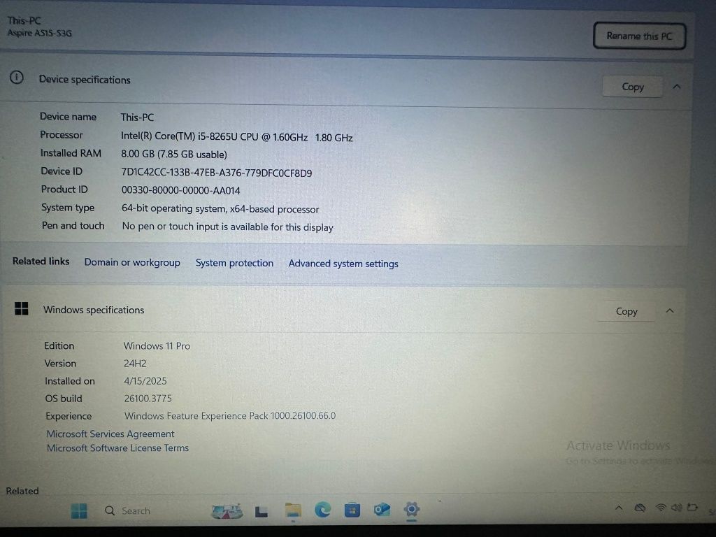 Laptop de vanzare