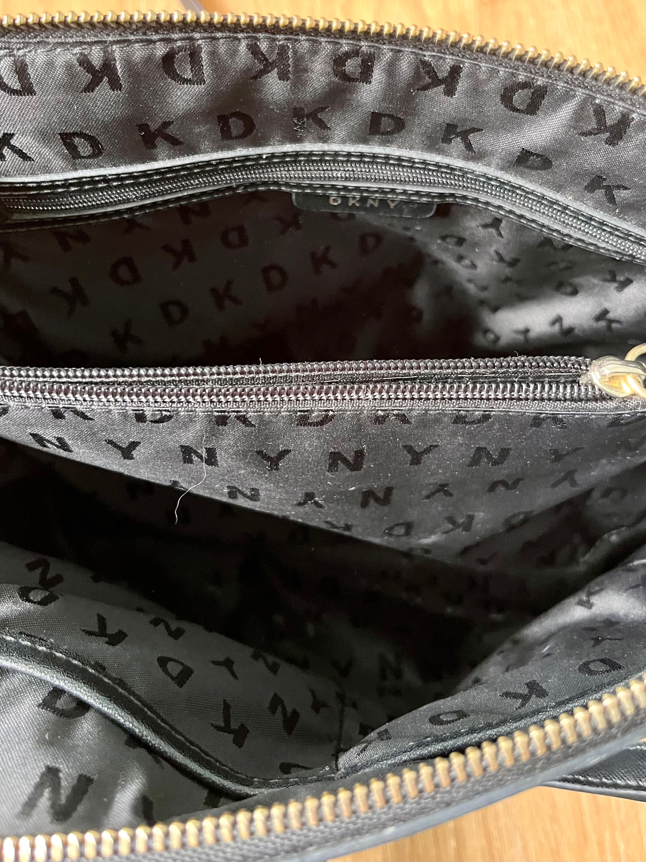 Чанта DKNY с къси и дълга дръжки за рамо