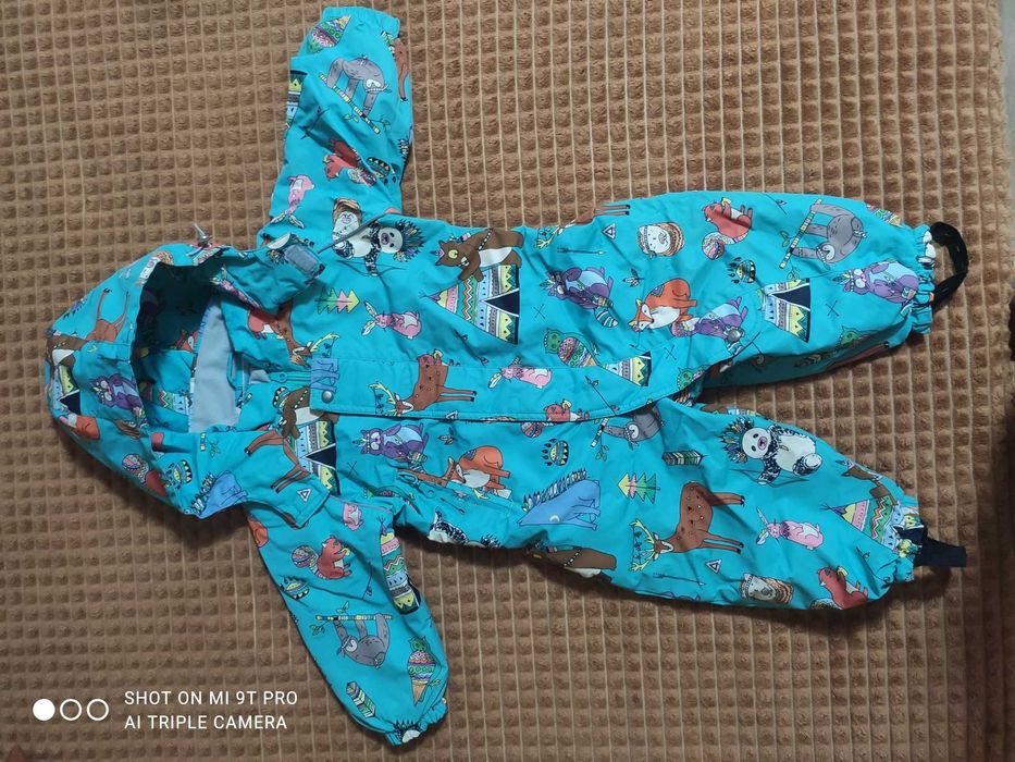 Комбинезон утеплённый на межсезонье