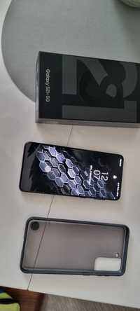 Telefon Samsung Galaxy S21+ plus 5G in Garantie negru 128gb impecabil