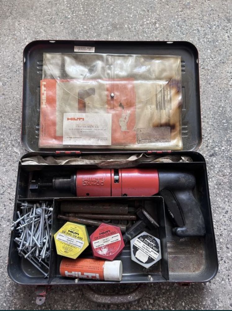 Взривомонтажен пистолет Hilti DX 400 топ оферта