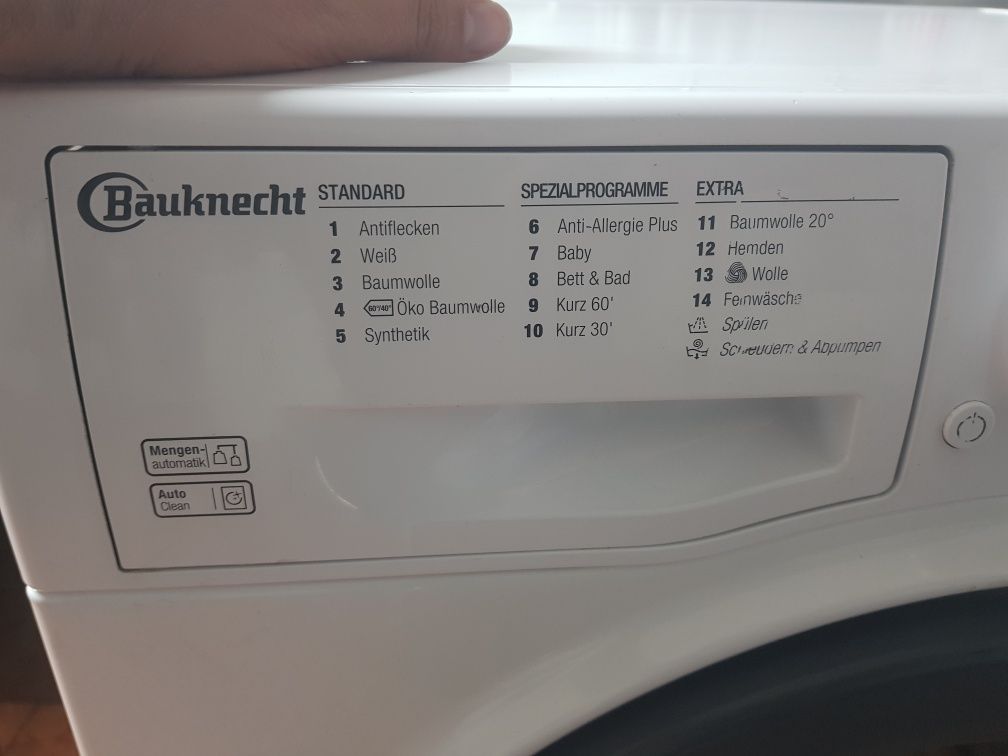Masina de spalat rufe 7kg Bauknecht clasa A+++