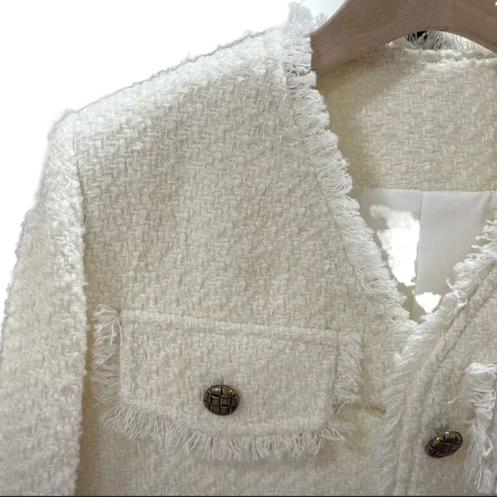 Пиджак твидовый осень -весна