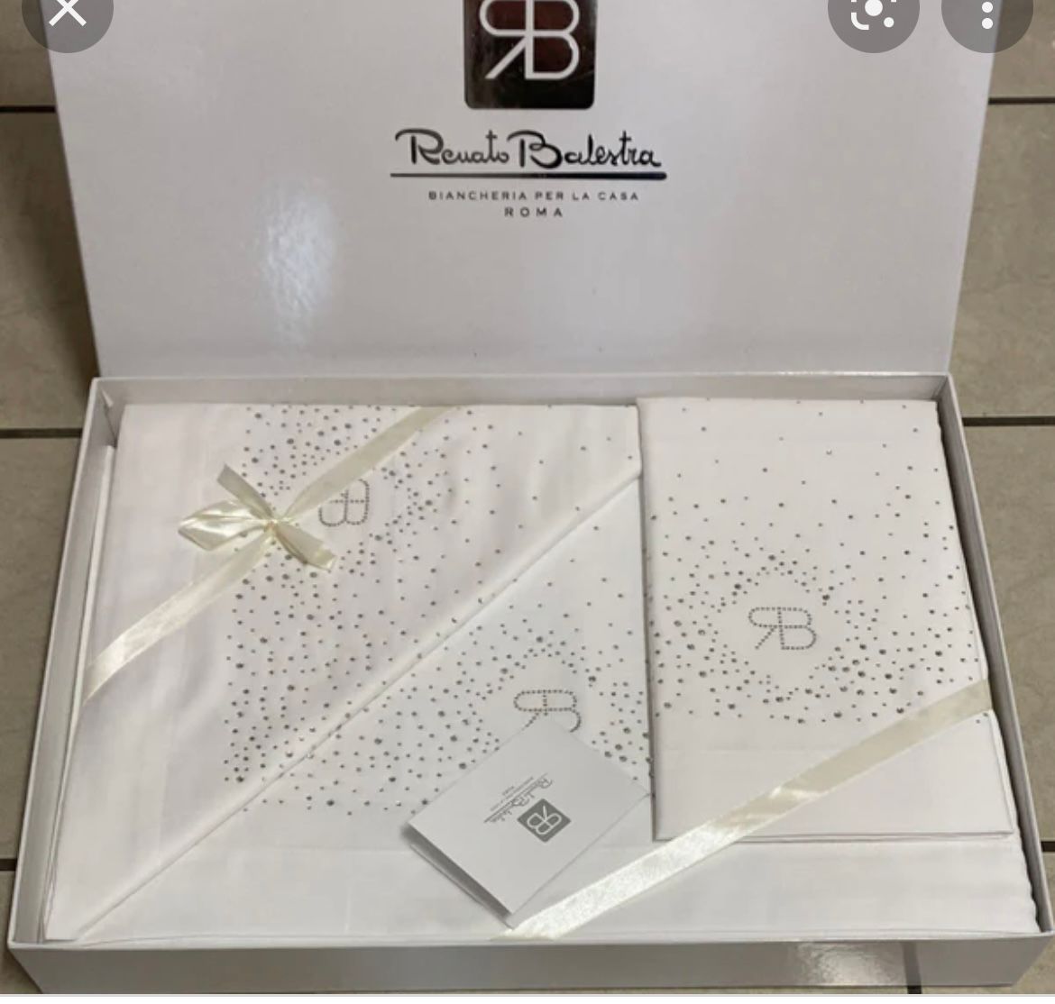 Lenjerie de pat Renato Balestra Swarovski