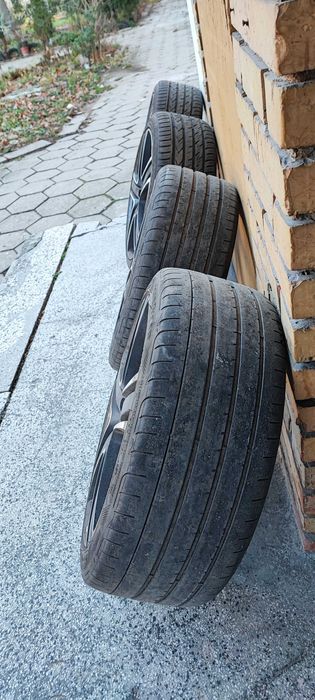 18 цола джанти 4 броя с летни гуми  225/40/18