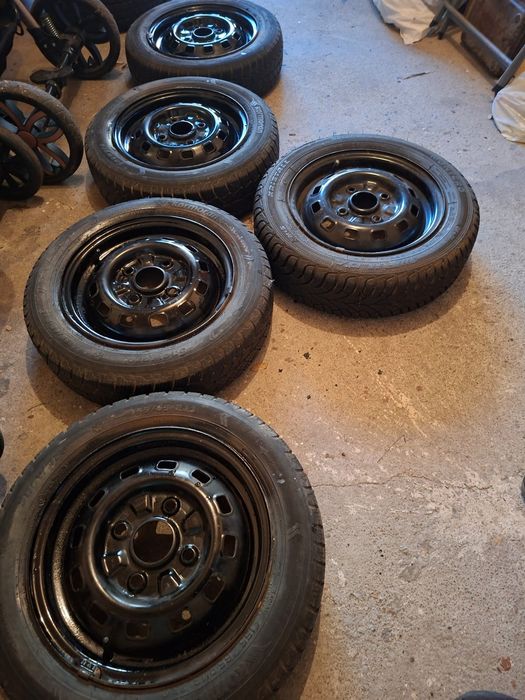 Jante tablă si jantă cu cauciuc nou rezeră Matiz..