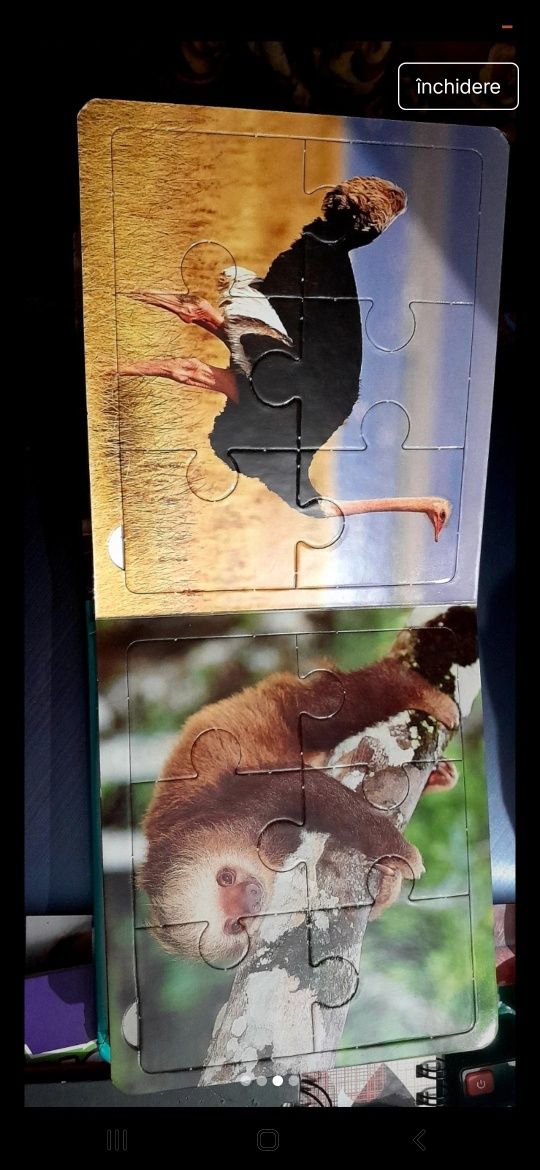 Carte puzzle ptr copii
