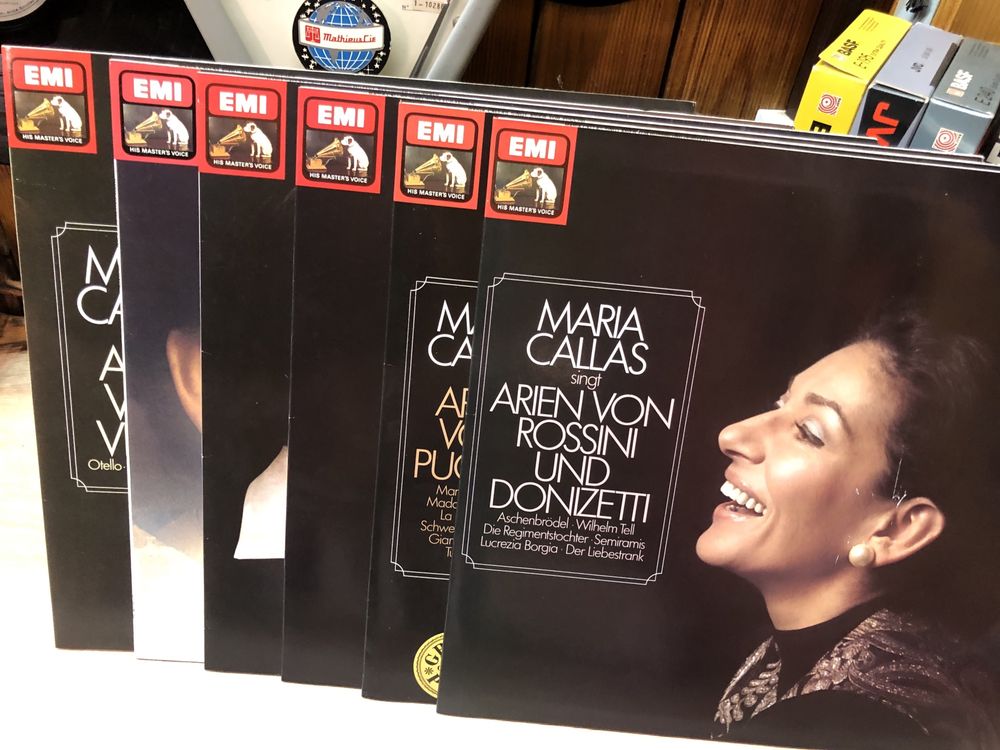 Colectie discuri vinil Maria Callas