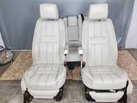 Scaune auto interior alb/piele RangeRoverSport