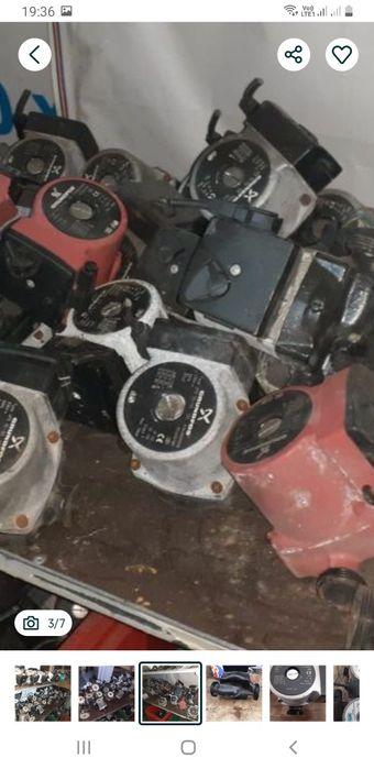 Motor pompa recirculare pentru centrale termicediferite branduri