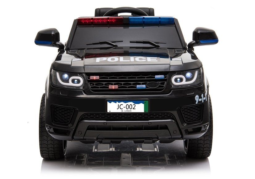 Masinuta electrica POLICE JC002 12V PREMIUM #Negru