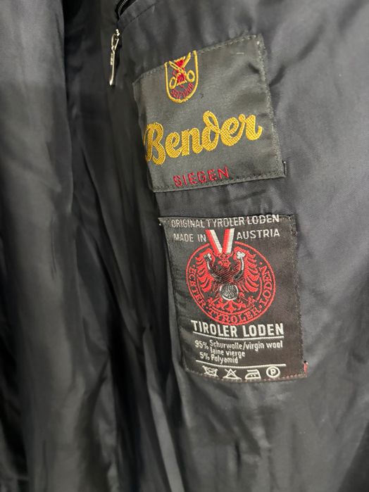 Palton barbati Loden Austria, 95% lana virgină