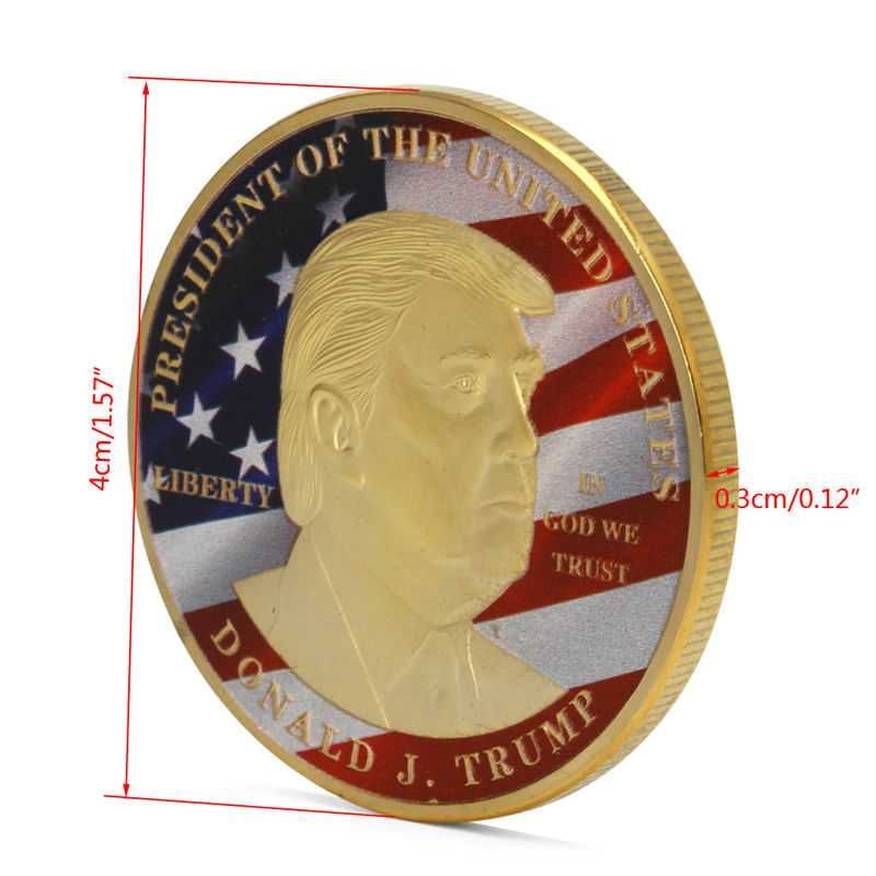 Сувенирни монети-Доналд Тръмп