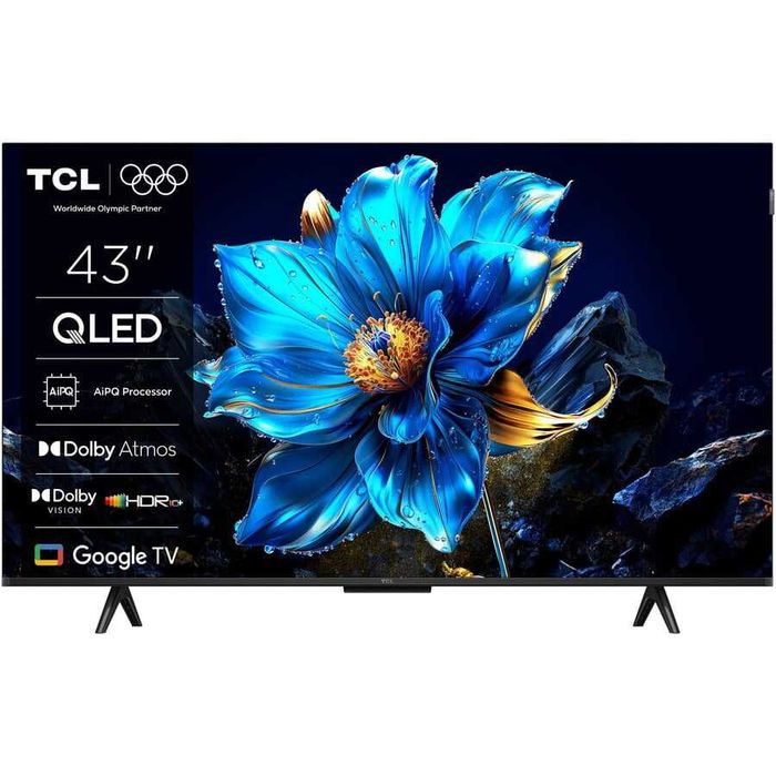 Televizor TCL QLED 43P7K 108 cm Smart TV Google TV 4K Ultra HD 2025