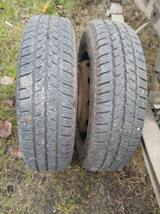 Roti cauciucuri iarna ford transit pe dublu 185/75R16C
