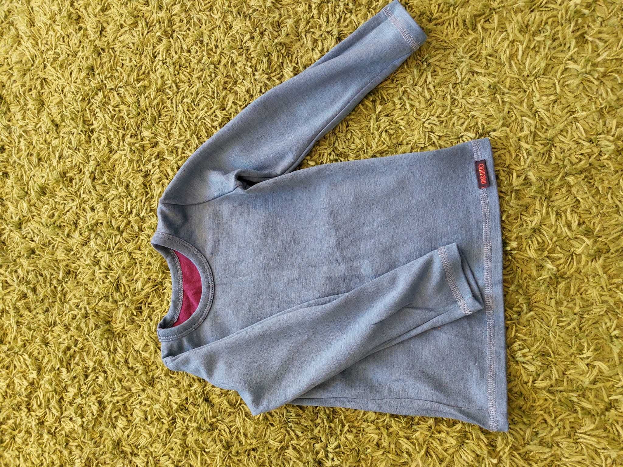Bluza copii Merinito lana merinos si bambus (110-116 cm), 5-6 ani
