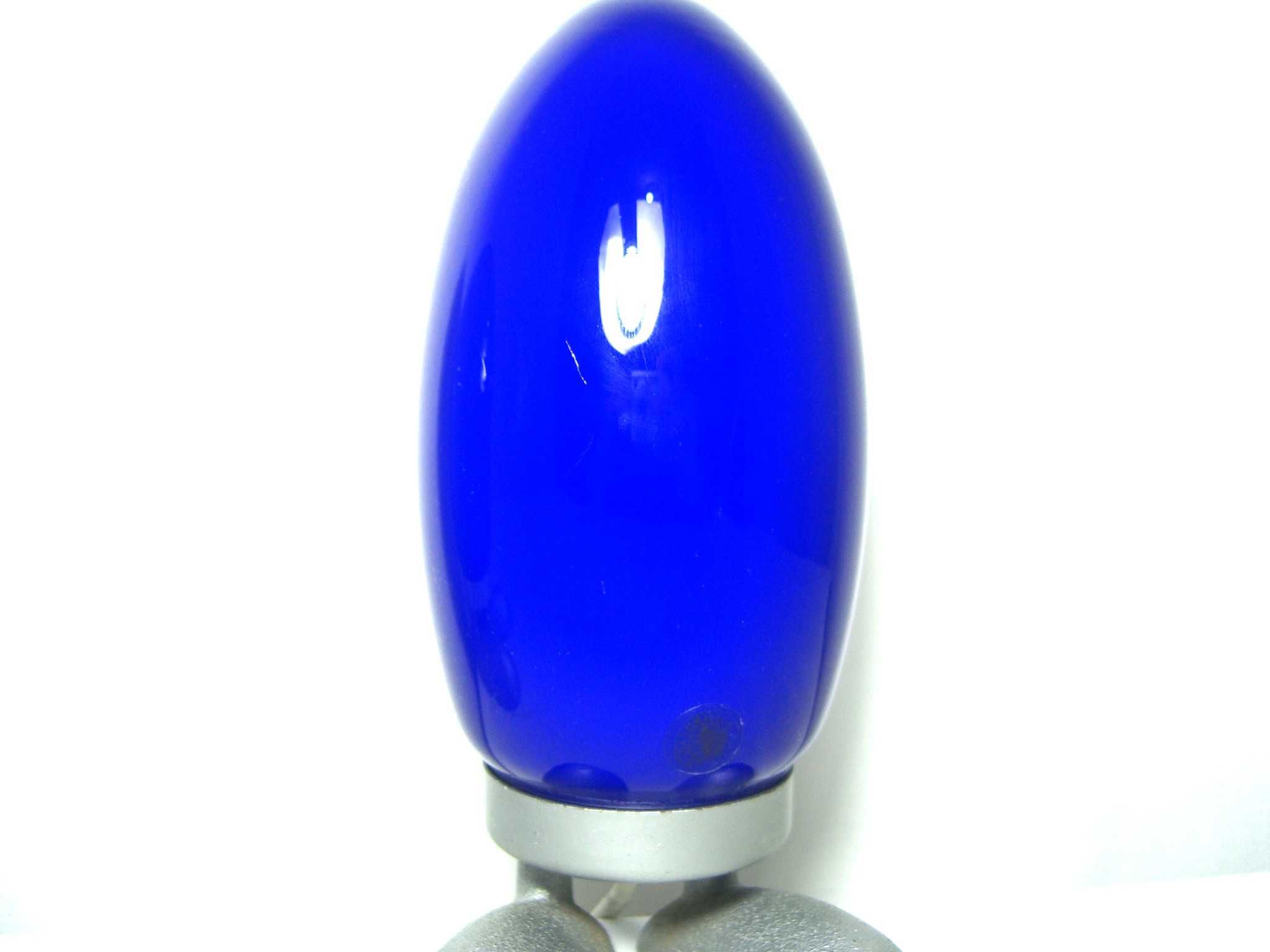 Veioze albastru cobalt, Art Deco Postmodern, vintage, rare