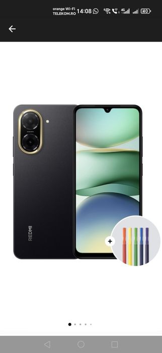 Redmi A5 128Gb 6.9" 120Hz NOU Sigilat Garanție 2ani