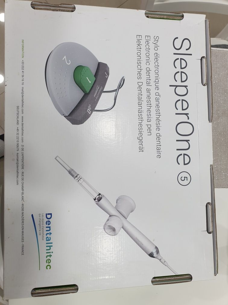 Sleeperone 5 - Sistem electronic de anestezie dentara fara durere
Usor