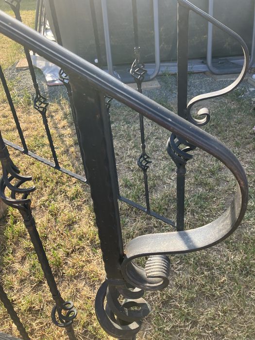 Balustrade scari terasa fier forjat
