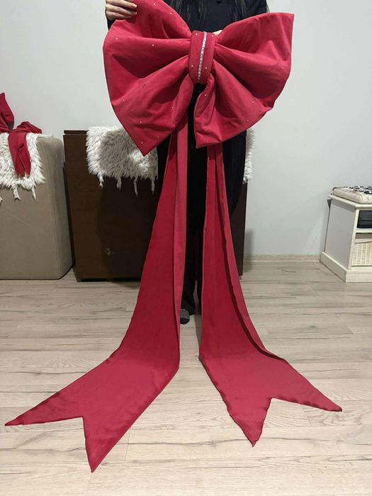 Funda mare din catifea roșie!