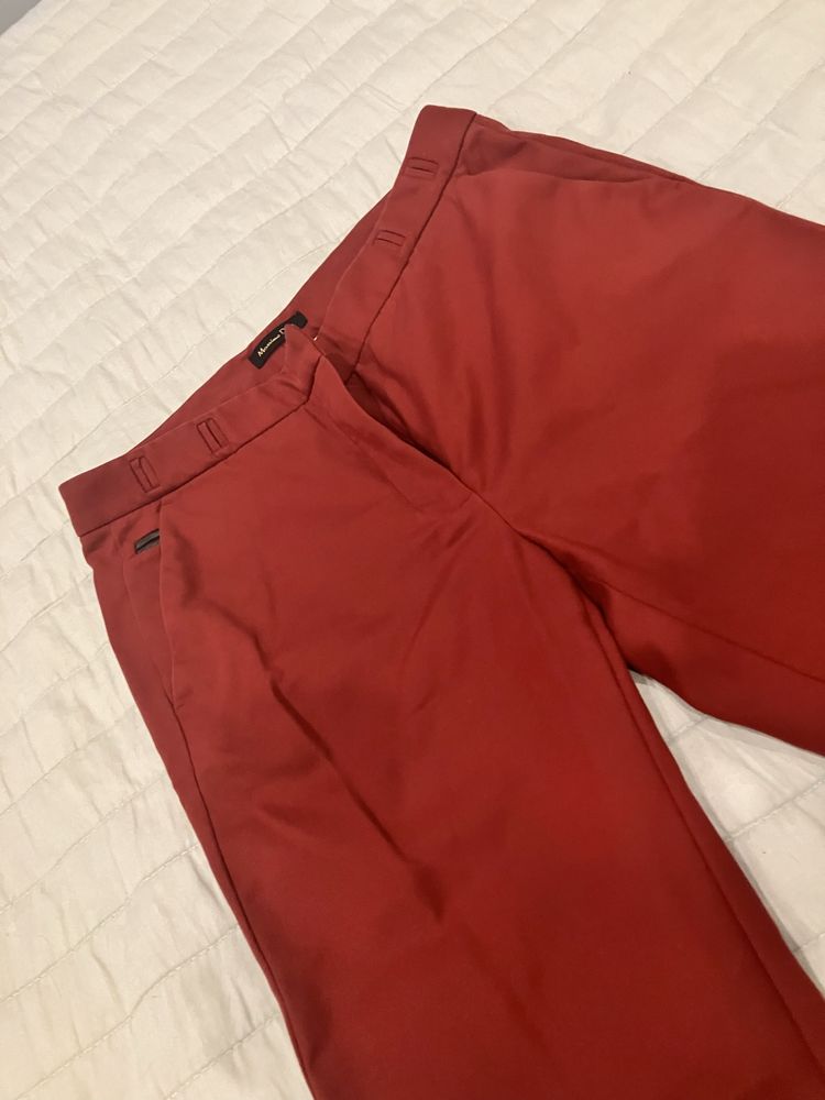 Панталон Бордо Massimo Dutti , размер S